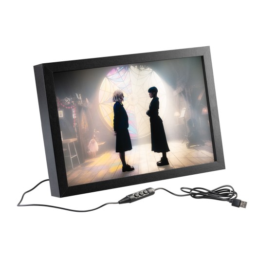 LAMINA LED ENMARCADA WEDNESDAY