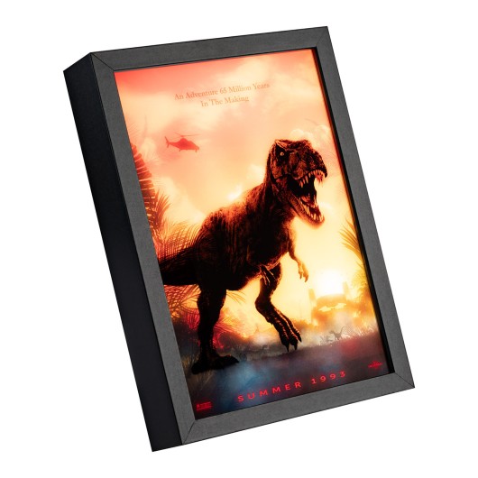 LAMINA LED ENMARCADA JURASSIC PARK