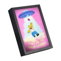 LAMINA LED ENMARCADA THE SIMPSONS