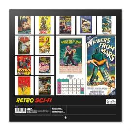 CALENDAR 2027 30X30 RETRO SCI-FI US 2