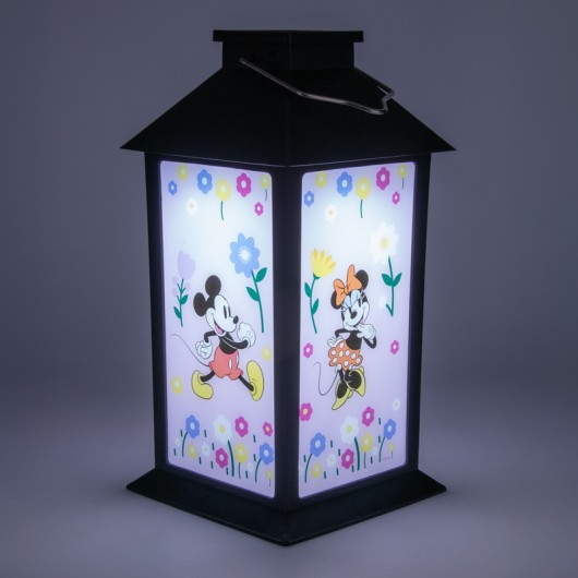 LAMPARA SOLAR IMPRESA MICKEY AND MINNIE