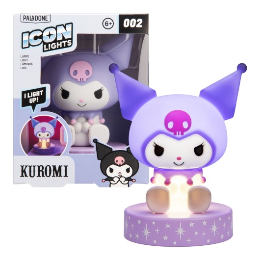 LAMPARA SANRIO ICON KUROMI