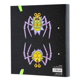 CARPETA 2 ANILLAS RICK & MORTY MUTANT 2