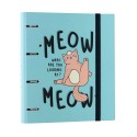 CARPETA 4 ANILLAS MEOW MEOW
