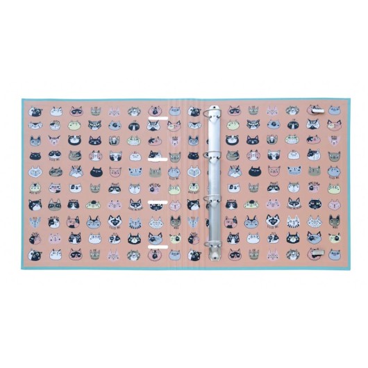 CARPETA 4 ANILLAS MEOW MEOW