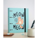 CARPETA 4 ANILLAS MEOW MEOW