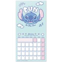 CALENDARIO 2027 30X30 DISNEY STITCH