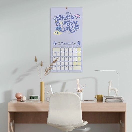 CALENDARIO 2027 30X30 DISNEY STITCH