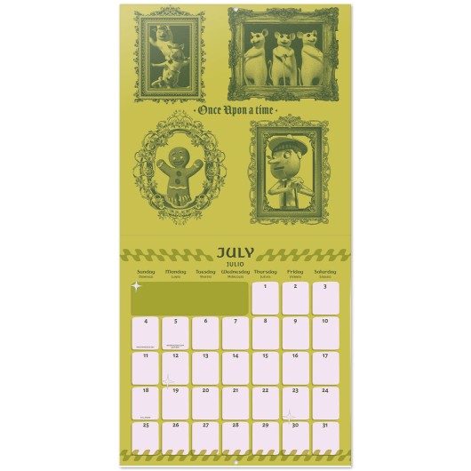 CALENDAR 2027 30X30 SHREK US