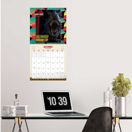 CALENDAR 2027 30X30 JURASSIC PARK US