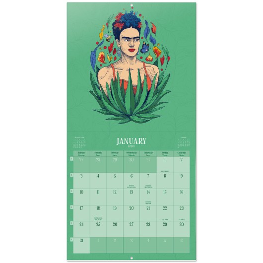 CALENDAR 2027 30X30 FRIDA KAHLO US
