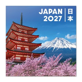 CALENDAR 2027 30X30 JAPAN US