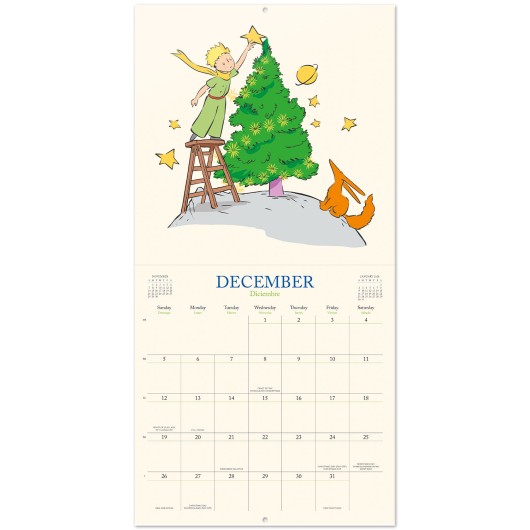 CALENDAR 2027 30X30 LITTLE PRINCE US