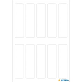 PEGATINAS VARIO 13X50MM BLANCO 2