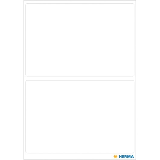 PEGATINAS VARIO 55X82MM BLANCO