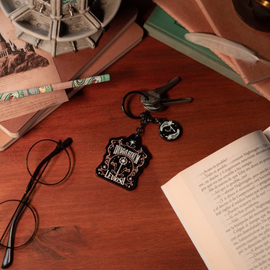 LLAVERO HARRY POTTER WINGARDIUM LEVIOSA