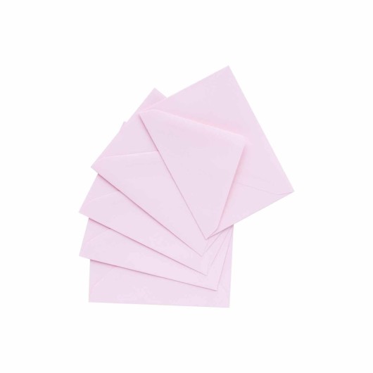 PACK 5 SOBRES C7 VISITA FOLDER ROSA