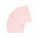 PACK 5 TARJETAS A6 DOBLES FOLDER ROSA