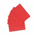 PACK 5 TARJETAS A6 DOBLES FOLDER ROJO