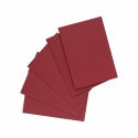 PACK 5 TARJETAS A6 DOBLES FOLDER BURDEOS
