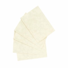 PACK 5 TARJETAS A6 DOBLES FOLDER MARMOL CREMA 2