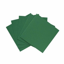 PACK 5 TARJETAS CUADRADAS DOBLES FOLDER VERDE OSCURO 2