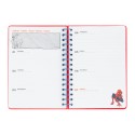 AGENDA ESCOLAR 2026/2027 SEMANA VISTA A5 12 MESES MARVEL SPIDERMAN