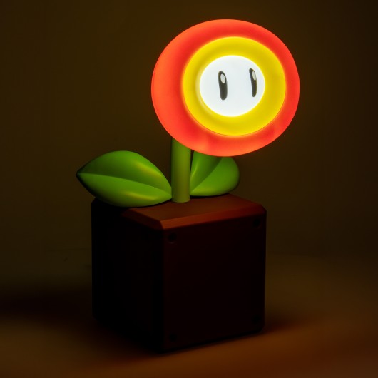 LAMPARA FLOR SUPER MARIO