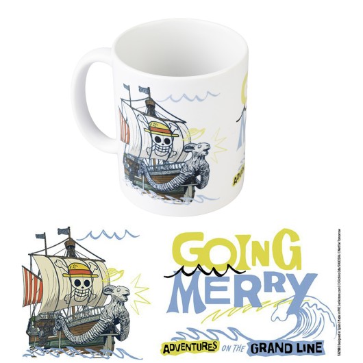 TAZA ONE PIECE NETFLIX GOING MERRY