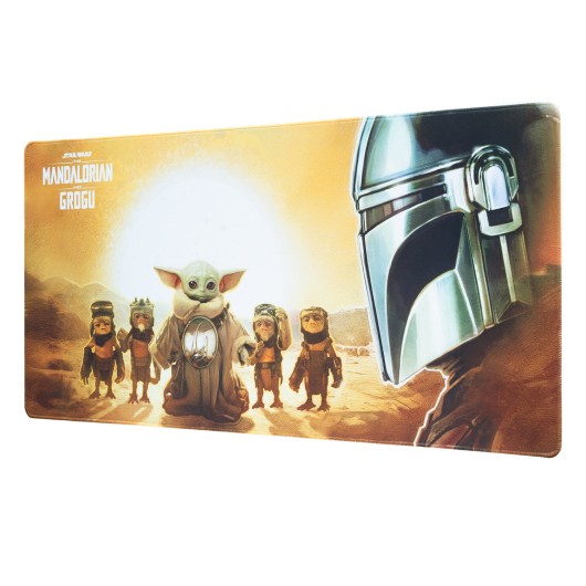 ALFOMBRILLA RATON XL STAR WARS THE MANDALORIAN AND GROGU