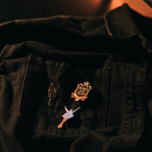 SET DE 4 PINS MICHAEL JACKSON