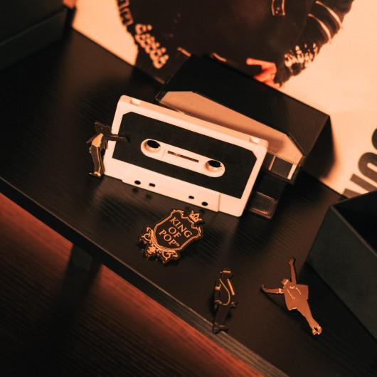 SET DE 4 PINS MICHAEL JACKSON