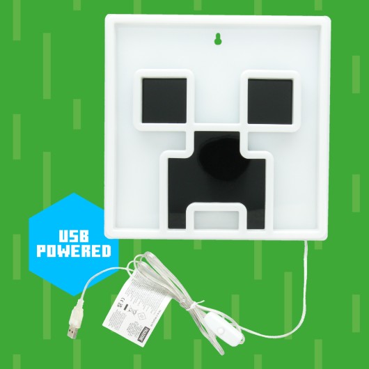 LAMPARA LED NEON DE PARED CREEPER