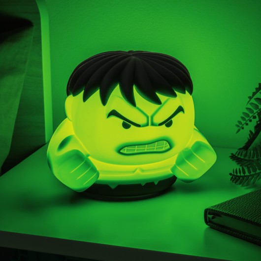 LAMPARA SQUISHY RECARGABLE DE SILICONA HULK