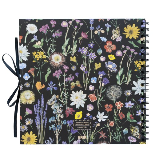 SCRAPBOOK ALBUM FOTO 26X26CM 40 PAGINAS SLEEPLESS GARDEN