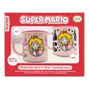 TAZA TERMOCOLORA PEACH SUPER MARIO