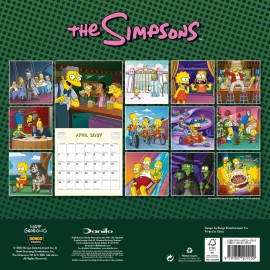 CALENDARIO 2027 30X30 THE SIMPSONS (PLASTIC FREE) 2