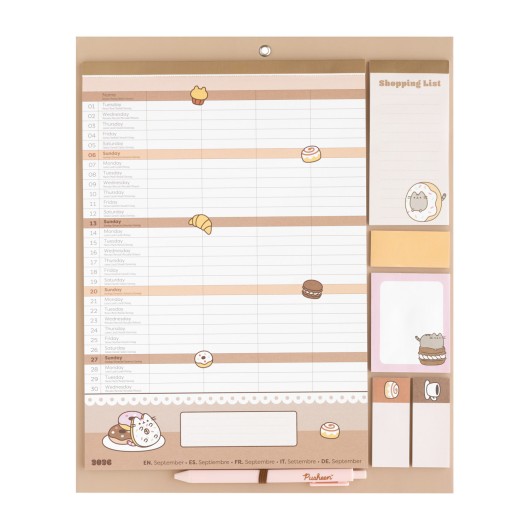 PLANNER CON IMAN 2026/2027 PUSHEEN