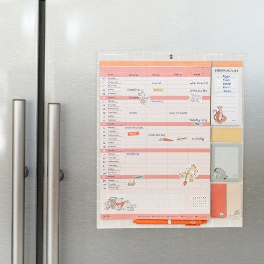 PLANNER CON IMAN 2026/2027 DISNEY WINNIE THE POOH