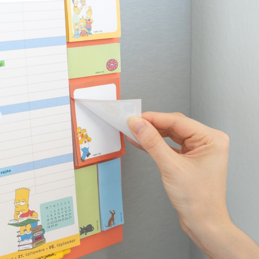 PLANNER CON IMAN 2026/2027 THE SIMPSONS