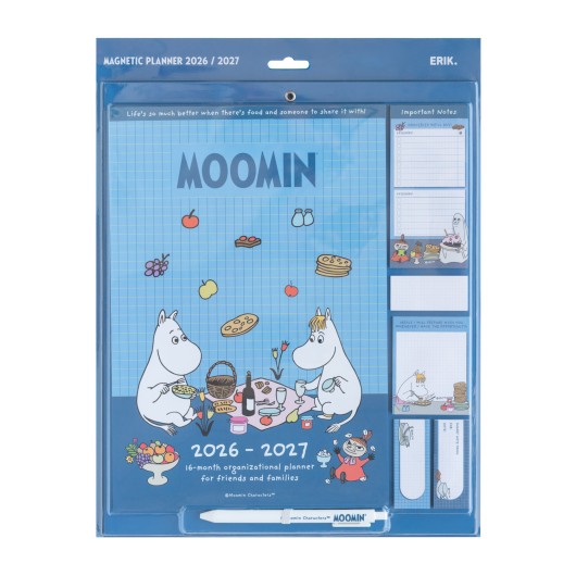 PLANNER CON IMAN 2026/2027 MOOMIN
