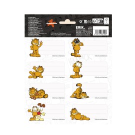 ETIQUETAS ADHESIVAS GARFIELD 2