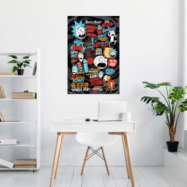 POSTER RICK & MORTY QUOTES 2