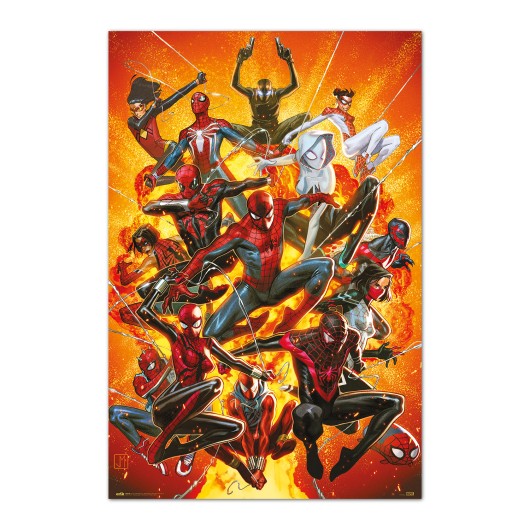 POSTER MARVEL SPIDERMAN SPIDER-GEDDON 1