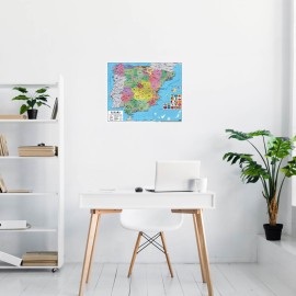MINI POSTER MAPA DE ESPAÑA 2