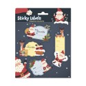 ETIQUETAS ADHESIVAS NAVIDAD PREMIUM SANTA CLAUS