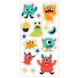 PEGATINAS DIAMANTES MONSTRUOS 2