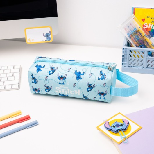 ESTUCHE RECTANGULAR DISNEY STITCH WAVES