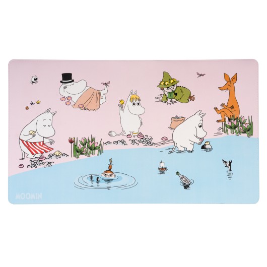 ALFOMBRILLA RATON PIEL VEGANA (PU) MOOMIN