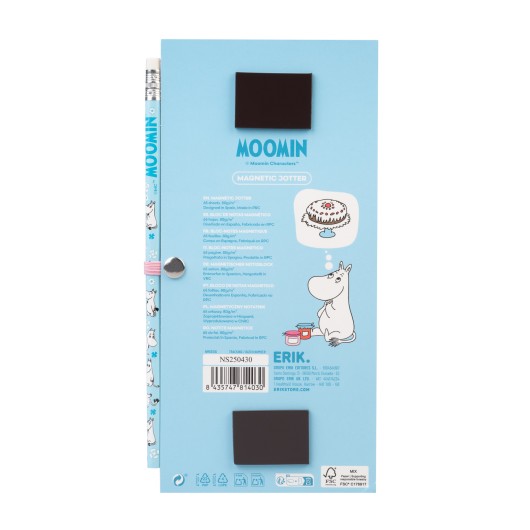 NOTAS MAGNETICAS MOOMIN